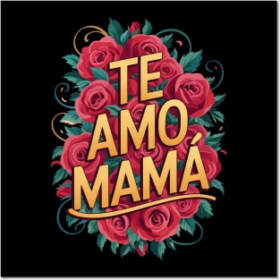 Te Amo Mamá Posters and Art
